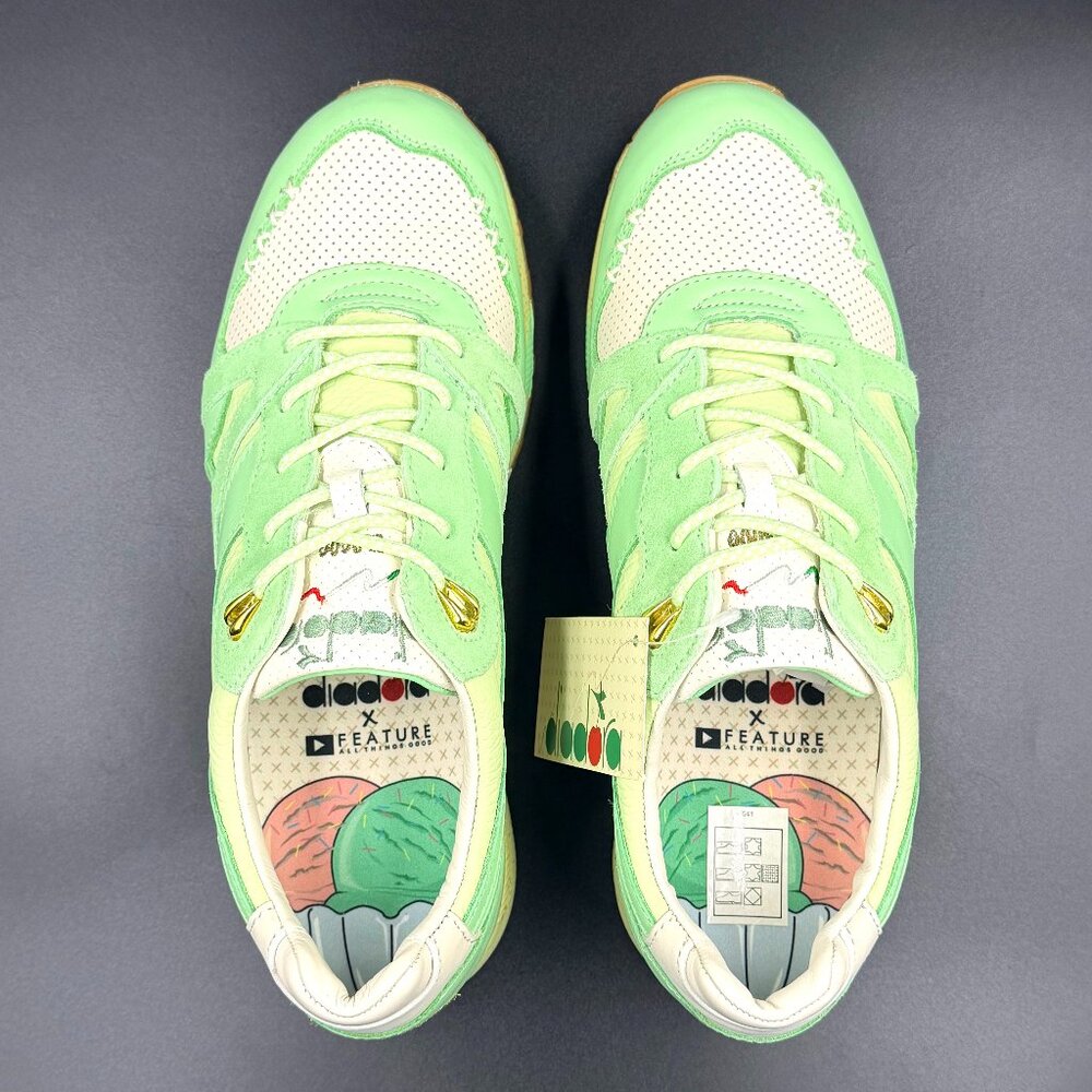 Diadora Feature x N9000 Ice Cream 'Pistacchio' - Picture 4 of 14